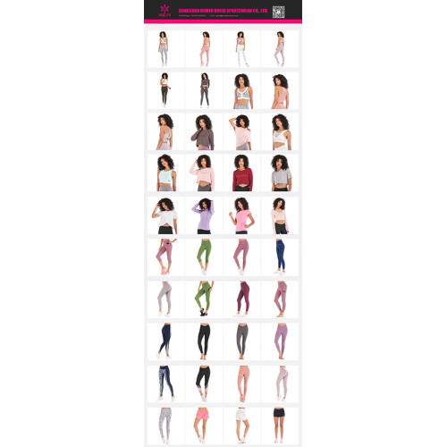 The new catelogue of Hucai Sportswear Co.,ltd