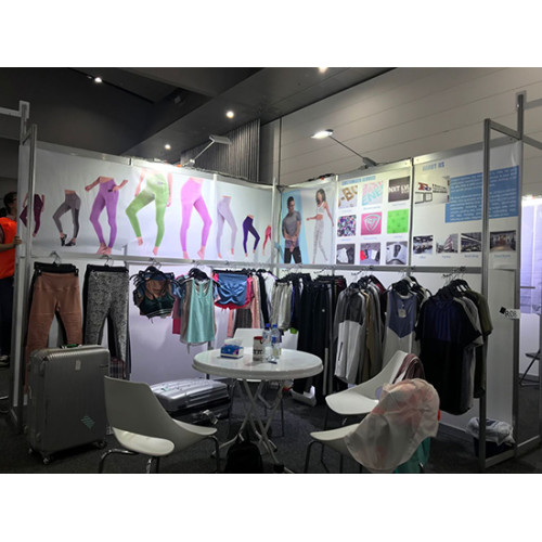 Our sales team at CHINA CLOTHING TEXTILE ACCESSORIES EXPO 2018