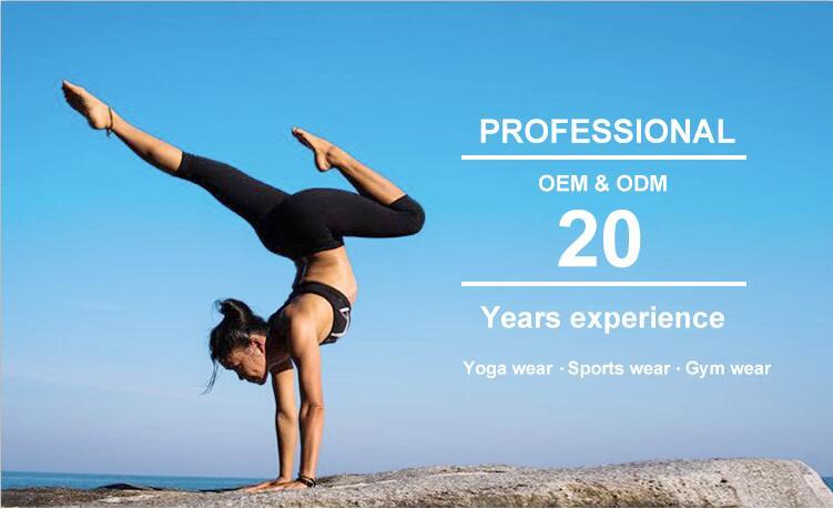 ODM yoga pants series with popular elements