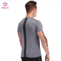 Wholesale China Supplier Quick Dry Gym Sport Wear Mens Custom T Shirt Manufacturer