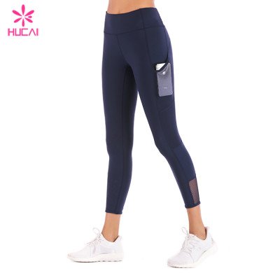 China Manufacturer Side Pockets Leggings Gym Wear Women Athletic Apparel Wholesale Suppliers