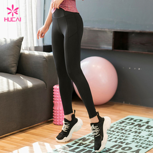 Wholesale Manufacturer Nylon Spandex Women Custom Yoga Leggings Supplier