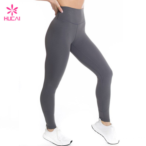 China Bulk Wholesale Nylon Spandex Women Custom Leggings Manufacturer