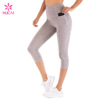 Custom Sportswear Supplier Capri Yoga Leggings 4 Way Stretch Wholesale Leggings Women China