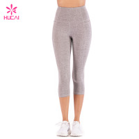 Custom Sportswear Supplier Capri Yoga Leggings 4 Way Stretch Wholesale Leggings Women China