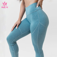 Wholesale Yoga Wear Manfauctrer Nylon Spandex High Waisted Sports Tights For Women