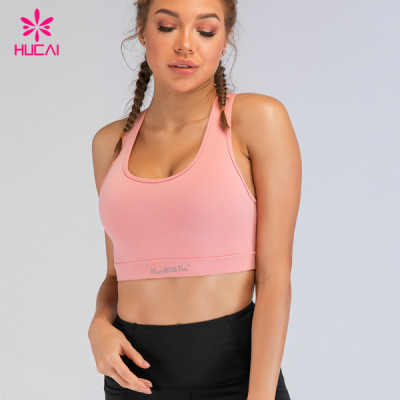 China Sports Clothing Manufacturer Private Label Yoga Wear Wholesale Gym Workout Tops Fitness Bra