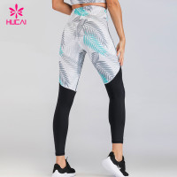 Private Label Workout Clothes Custom Design Sublimation Printed Yoga Pants Leggings Wholesale