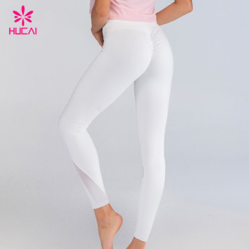 Wholesale Sports Apparel Scrunch Butt Custom Logo Yoga Pants Non See Through Leggings Manufacturer