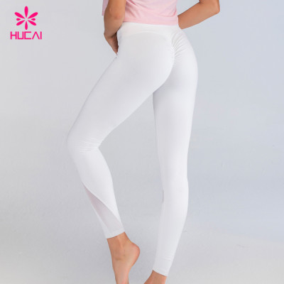 Wholesale Sports Apparel Scrunch Butt Custom Logo Yoga Pants Non See Through Leggings Manufacturer