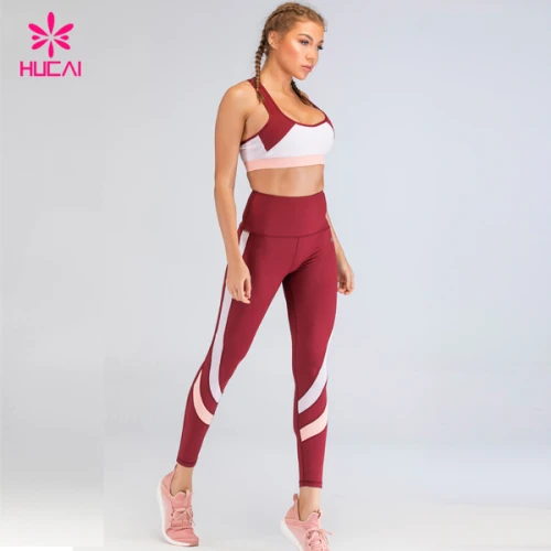 China Wholesale Running Sports Apparel Private Label Gym Clothes Yoga Wear 2 Piece Set