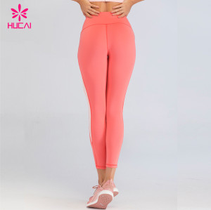 Wholesale Workout Clothes High Waist Women Custom Made Yoga Pants Legging With Logo