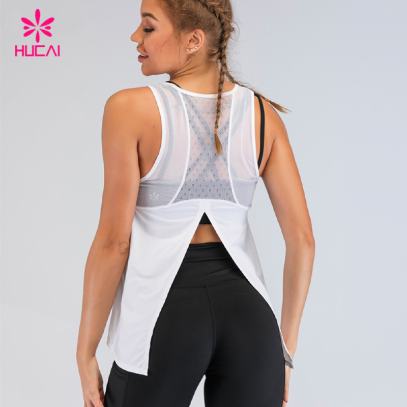 Fitness Bodybuilding Gym Clothing Women Sleeveless Loose Fit Yoga Sexy Tank Tops Summer