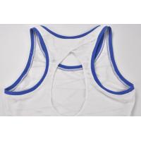 Polyester Spandex Gym Clothing Fitness Sports Womens Mesh Yoga Tank Tops White For Female