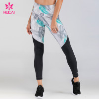 Private Label Workout Clothes Custom Design Sublimation Printed Yoga Pants Leggings Wholesale