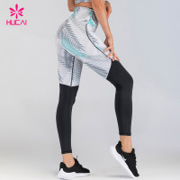 Private Label Workout Clothes Custom Design Sublimation Printed Yoga Pants Leggings Wholesale
