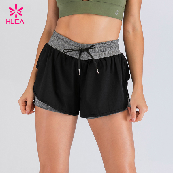 women's exercise shorts with liner