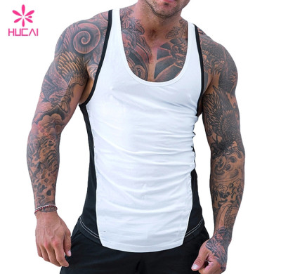 Mens Wholesale Stringer Tank Top Gym-China Private Label Clothing Manufacturer