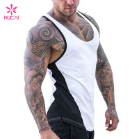 Mens Wholesale Stringer Tank Top Gym-China Private Label Clothing Manufacturer