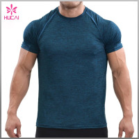Wholesale T Shirt Gym Clothing Men Short Sleeve Training Top