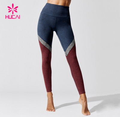 China Factory High Waist Nylon Spandex Women Leggings Yoga Pants Wholesale