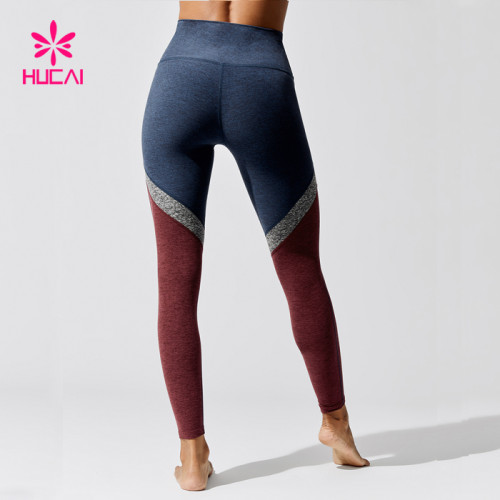 China Factory High Waist Nylon Spandex Women Leggings Yoga Pants Wholesale
