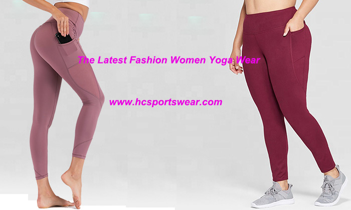 The Latest Fahion Women Yoga Wear - Hucai Sportswear Manufacturer
