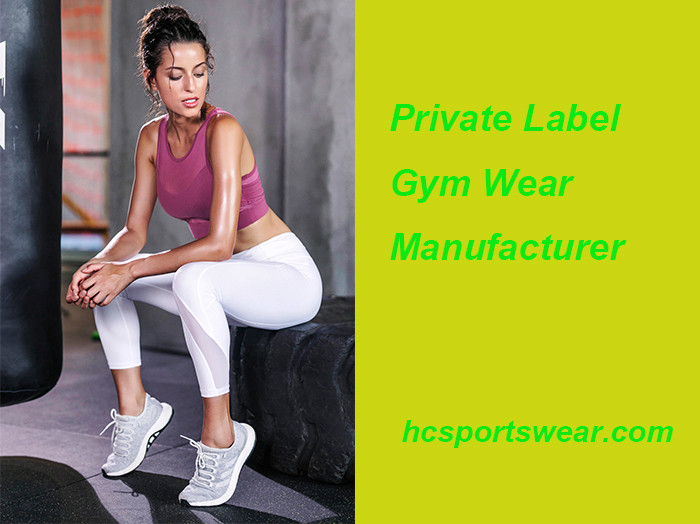 private label gym wear manufacturer