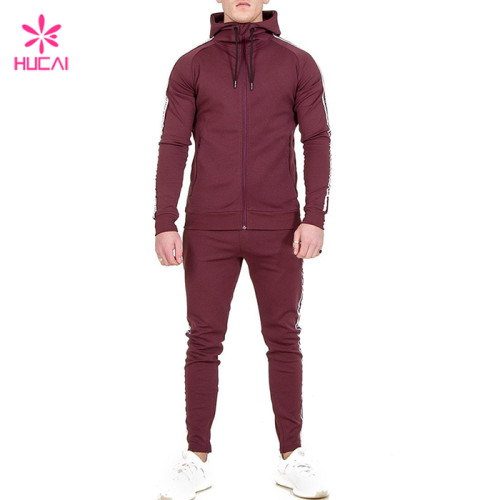 Wholesale Slim Fit Mens Sport Suits-China Tracksuit Manufacturer