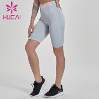 China Wholesale Women Spandex Gym Shorts Manufacturer-Custom Service