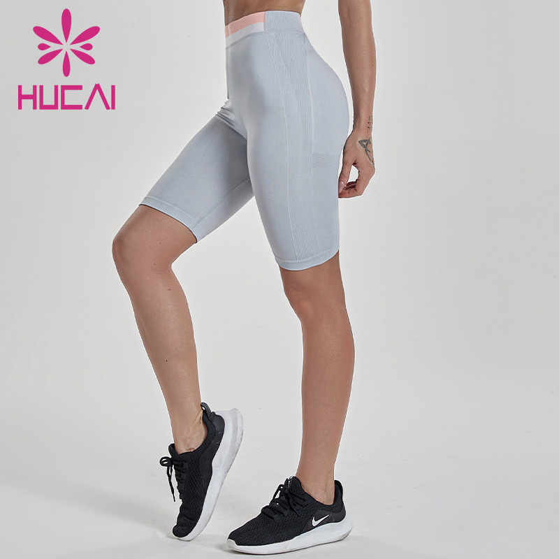 China Wholesale Women Spandex Gym Shorts ManufacturerCustom Service