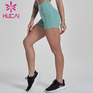 China Wholesale Women High Waist Shorts Manufacturer-200 PCS MOQ