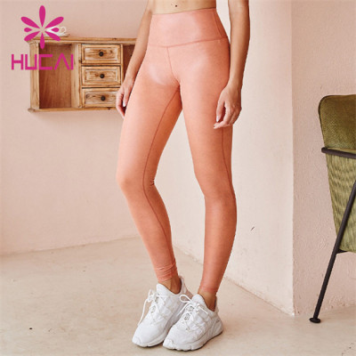 High Waist Solid Color Yoga Pants Wholesale Customization