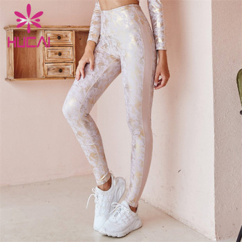 Manufacturer Of High-waist Printed Lace Leggings