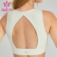 Custom Sportswear Hollow Open Back Design Sports Bra