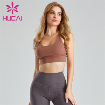 High-intensity Running Shockproof Backless Sports Bra Custom