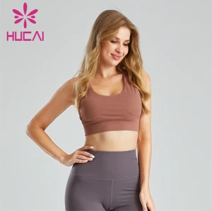 High-intensity Running Shockproof Backless Sports Bra Custom