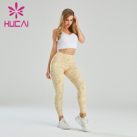 Workout Clothes For Wholesale Dynamic Sports Bra And Digital Printing Leggings