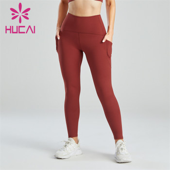Gym Ladies Hip Training Running Leggings Custom Manufacturer