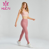 Wholesale Private Label Fitness Clothing Dark Pink Design