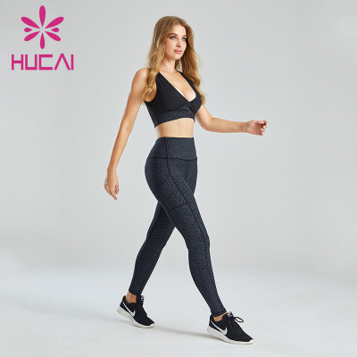 Wholesale For Fitness Clothes Tangram Digital Printing Design