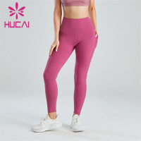 Gym Ladies Sexy Pink Hip Leggings Wholesale