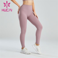 Gym Ladies High Waist Hip Leggings Customization