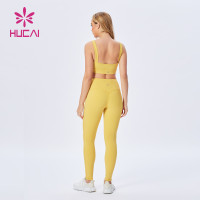 Private brand wholesale female sportswear sport bra suit fitness wear manufacturer