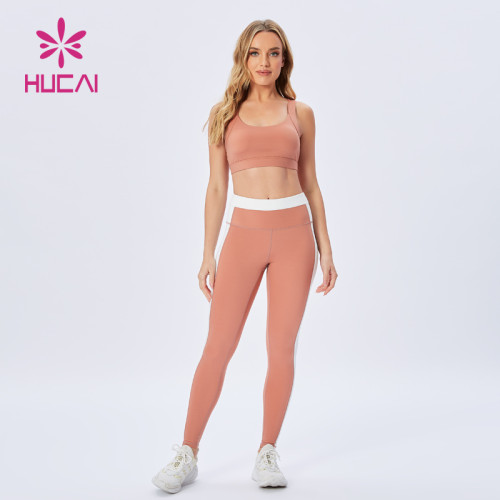 Slim-Fit wholesale female sportswear sport bra suit fitness wear manufacturer