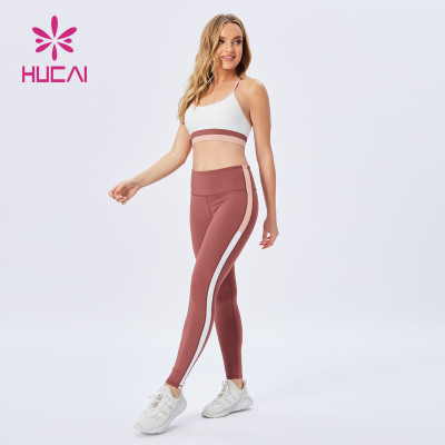 Private brand female sportswear sport bra suit fitness wear wholesalers