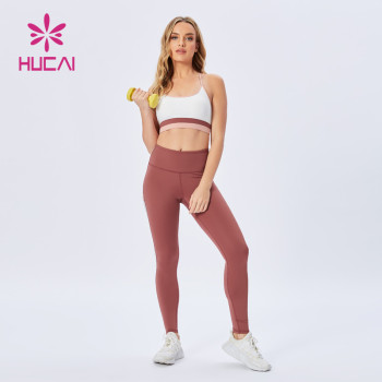 Private brand female sportswear sport bra suit fitness wear wholesalers