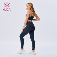 2022 wholesale female sportswear workout leggings suit fitness wear manufacturer