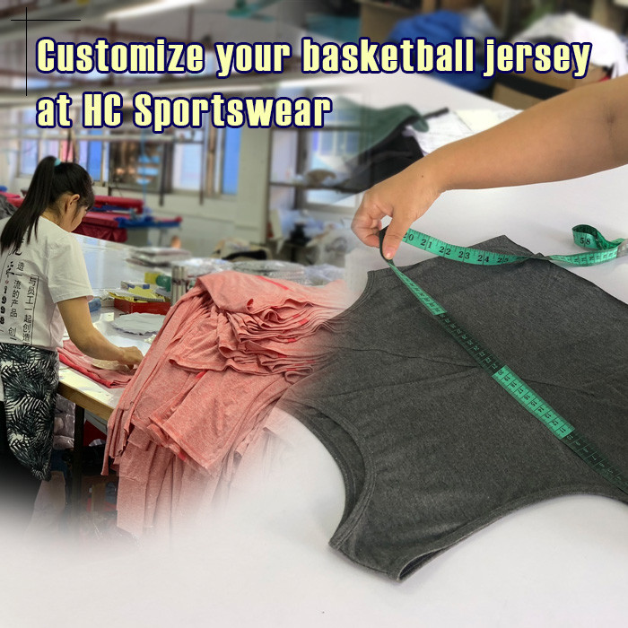 Customize your basketball jersey ay HC Sportswear