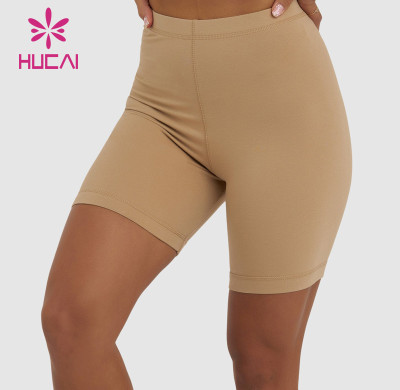 Private Label Women High-Waist Close-Fitting Shorts Manufacturer-Custom Service